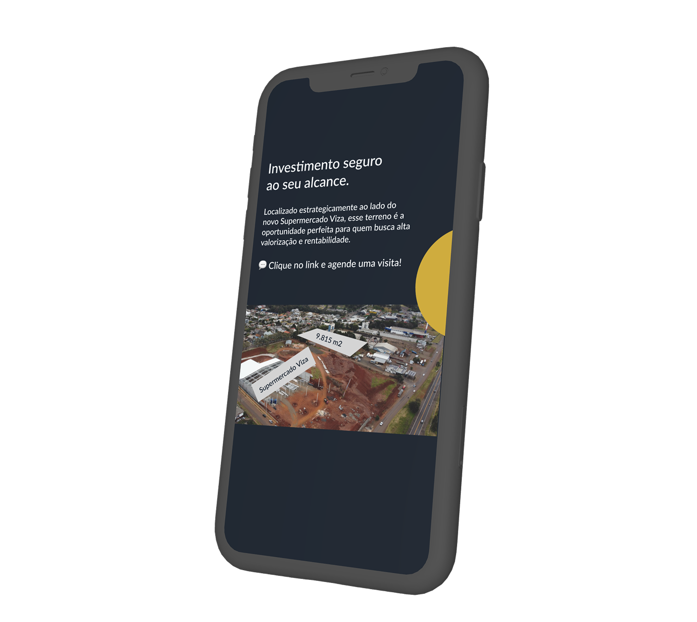 anuncio online em celular